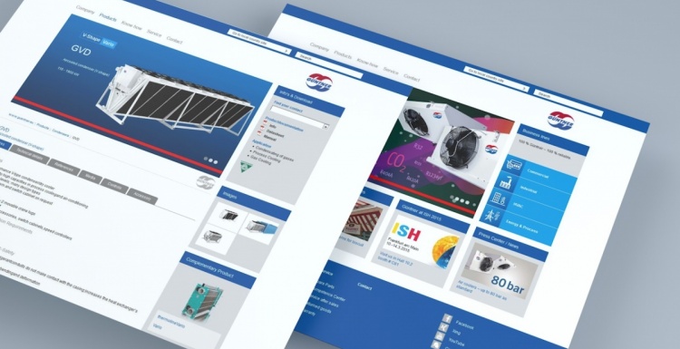 Foto: Neue Güntner Webseite stellt Produktinformationen in den Mittelpunkt...