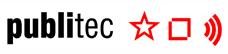 Logo: publitec Präsentationssysteme & Eventservice GmbH