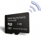 Thumbnail-Foto: Erste microSD Speicherkarte mit integrierter Smart Card und NFC...