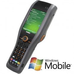 Im Fokus des CASIO DT-X30 mit Windows Mobile 6.1, dem Microsoft®...