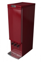 BagInBox Kühlschrank - 3x10 Liter - Weinrot