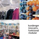 Thumbnail-Foto: Ladenregale für das Sport- und Textilgeschäft...