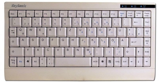 Die KKM-89-C Tastatur vereint auf 89 Tasten alle Funktionen einer Full-Size...