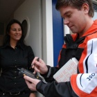 Thumbnail-Foto: Fahrer von TNT Post Pakketservice Benelux BV arbeiten digital dank Zetes...