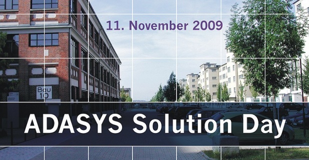 ADASYS Solution Day am 11. November 2009