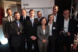 EHI mit Preisträgern und Laudatoren des EMA und Spezialpreis EMA 2009 (li...