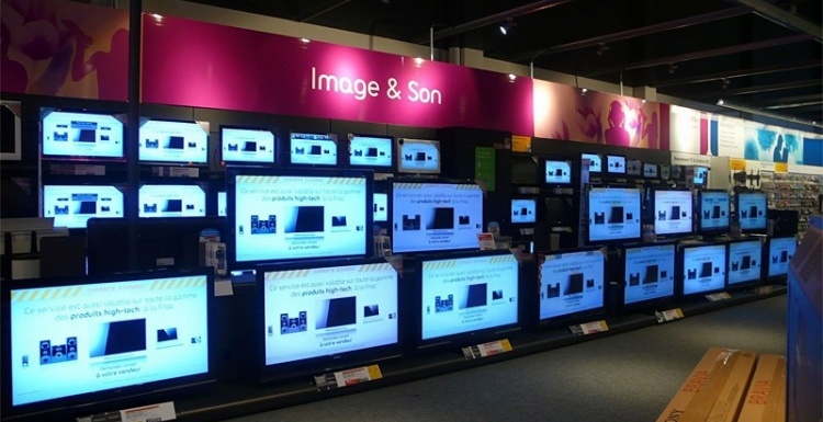 Foto: Frankreichs größtes Digital Signage-Netzwerk basiert auf Technologie...