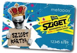 Bargeldloses Musikfest dank der Sziget-Festivalkarte...