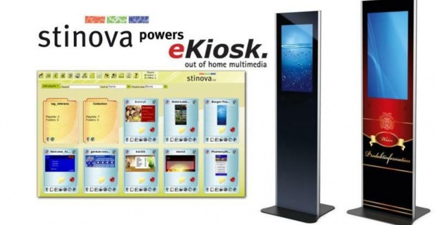 Stinova und eKiosk starten SaaS Portal für Digital Signage Kunden...