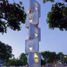 Thumbnail-Foto: Städel-Tower – recycelte Lichtkunst
