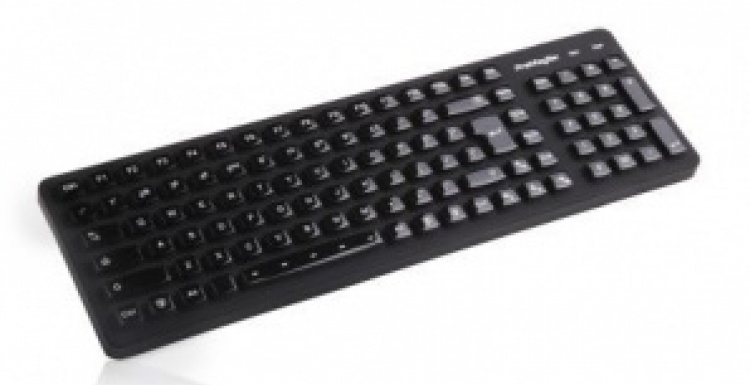 Foto: Leuchtende Tastatur von PrehKeyTec erhellt jede Umgebung...