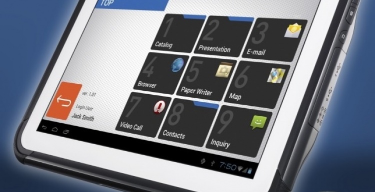Foto: Casio: Robuster Tablet-PC mit professionellen Features...