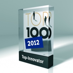 Wird auch im nächsten Jahr wieder vergeben: Die Auszeichnung als Top-Innovator....