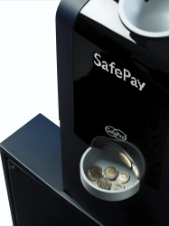 Das geschlossene Cashhandling-Systems SafePay unterstützt Händler dabei,...