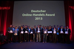Die Gewinner des Online-Handels Award 2013.