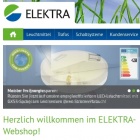 Thumbnail-Foto: ELEKTRA jetzt mit Webshop im Netz!