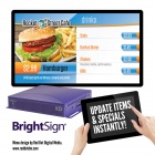 Thumbnail-Foto: BrightSign zeigt XD Smart Menu Board auf der European Sign Expo...