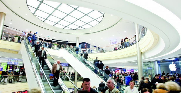 2013 haben nur sieben neue Einkaufszentren eröffnet....