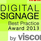 Thumbnail-Foto: Digital Signage Best Practice Award 2013