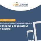 Thumbnail-Foto: Auf mobiler Shopping-­Tour mit Tablets: ESPRIT und H&M in Deutschland...
