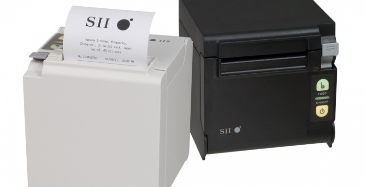 Foto: Die neueste Generation POS Drucker von Seiko Instruments...