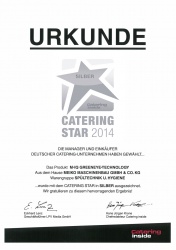 MEIKO erhält CateringStar Award in silber