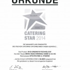 Thumbnail-Foto: MEIKO erhält CateringStar Award in silber