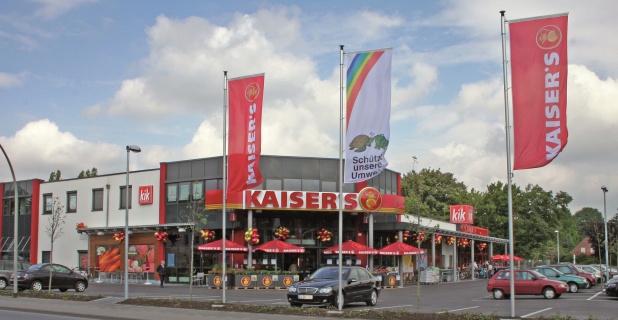 Vielleicht im nächsten Jahr schon ein EDEKA: Eine Filiale von Kaisers...