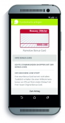 Ramelow Bonus-Card per Smartphone beantragen mit der NuBON App....