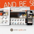 Foto: Edel-Optics Shop geht mit Responsive Design und extravagantem Layout an...