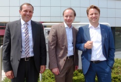 Links: Joachim Zeiler, Geschäftsführer Bizerba Österreich und zukünftiger...