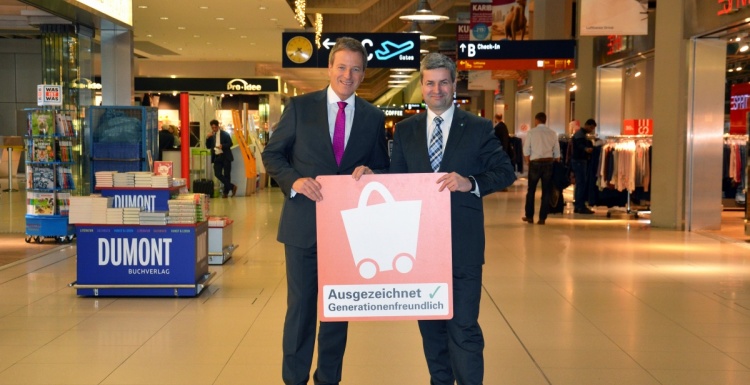 Foto: Köln Bonn Airport erhält Qualitätssiegel Generationenfreundliches...
