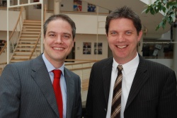 Dr. Axel Kölle (l.) und Dr. Christian Geßner
