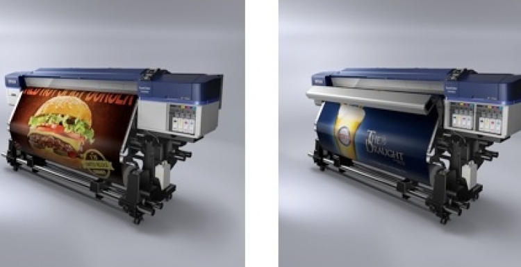 Foto: Drei neue Epson 64-Zoll-Drucker für die Werbetechnik...