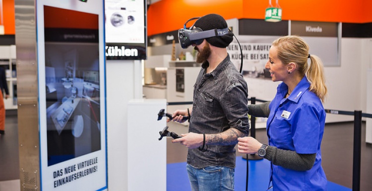Foto: Neues Einkaufserlebnis dank Virtual Reality