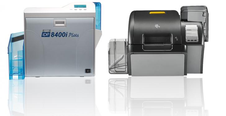 Drucker für randlosen Kartendruck