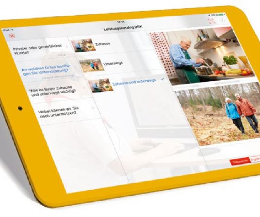 Foto: SOLO Base: iPad-App vereinfacht Vertragserfassung des DRK...