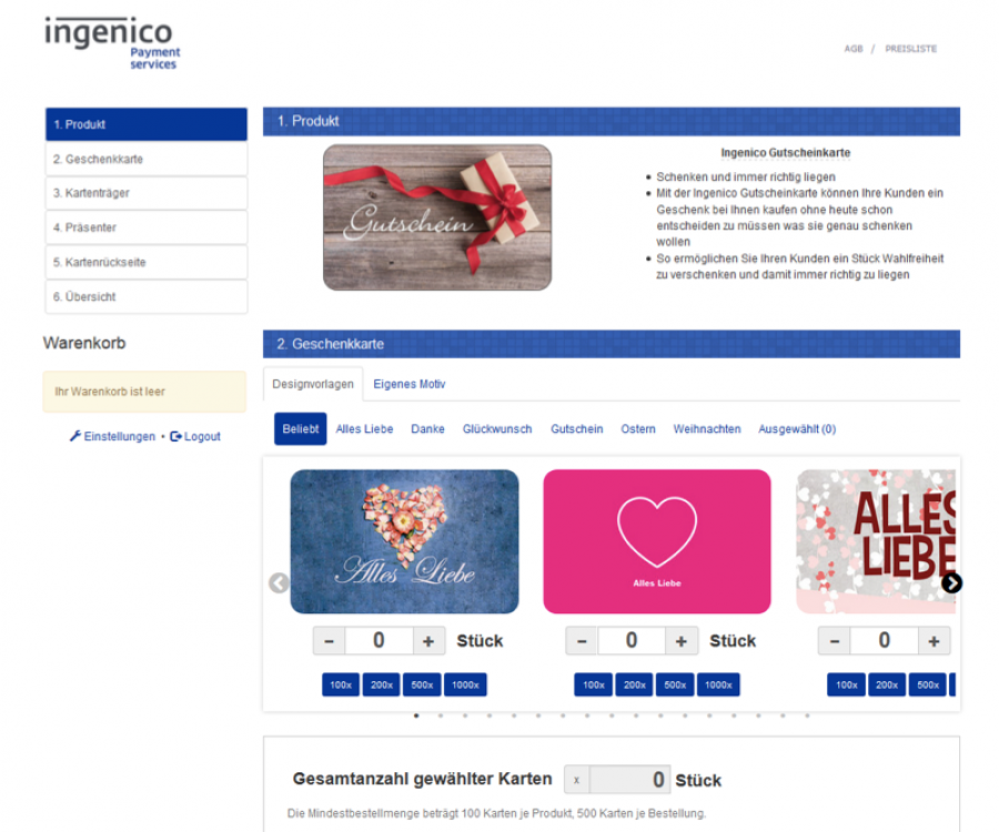 Foto: Ingenico Payment Services launcht Gutscheinkarte...