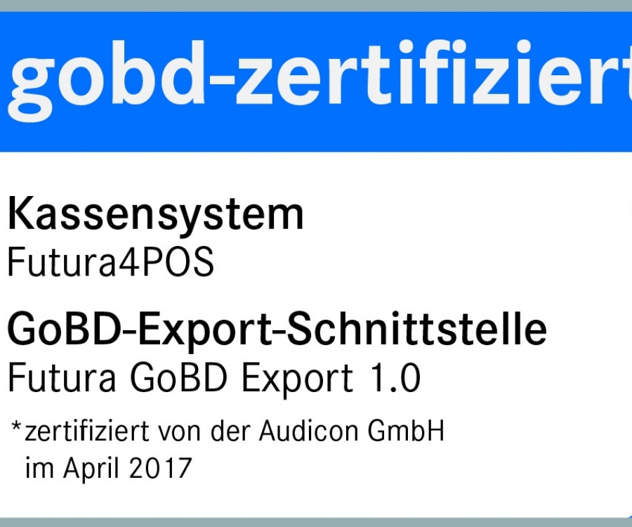 Foto: Futura4POS ist GoBD zertifiziert