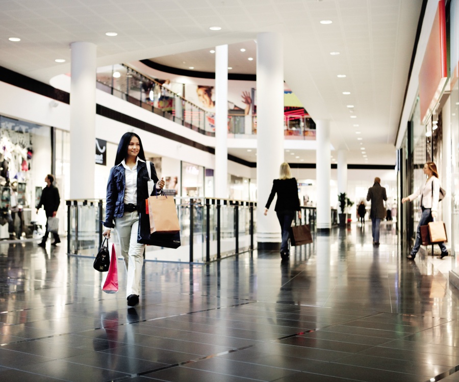 Foto: Wie verhalten sich Kunden in Shopping-Centern?...