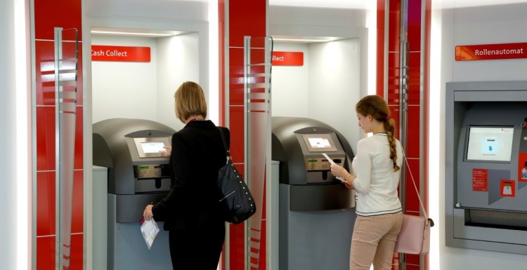 Haspa einzahlungsautomat Kleingeld einzahlen