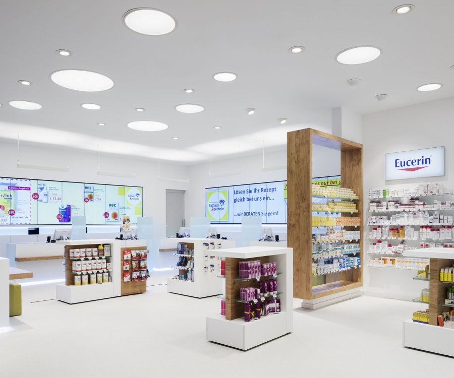 Foto: Digital Signage in Apotheken: Mit neuen Technologien noch besser beraten...