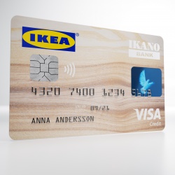 Thumbnail-Foto: IKEA bietet seinen Kunden erstmals eine Kreditkarte an...