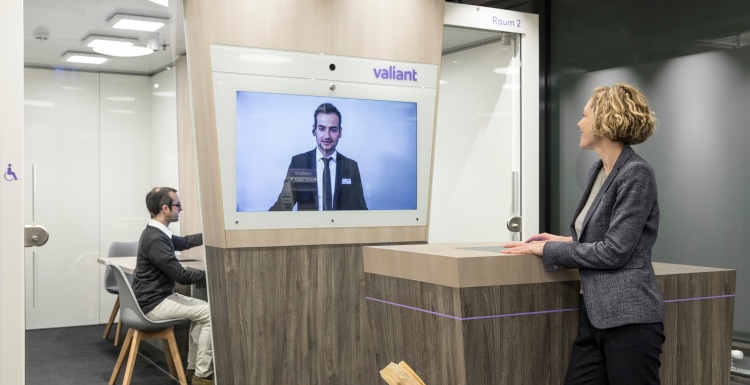 Foto: Banking 2.0: Virtuelle Filiale für die Valiant Bank...