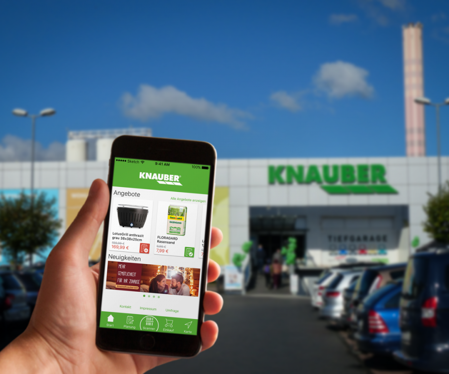 Foto: Knauber: Startschuss für Smart Shopping mit sellfio...