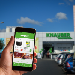 Thumbnail-Foto: Knauber: Startschuss für Smart Shopping mit sellfio...