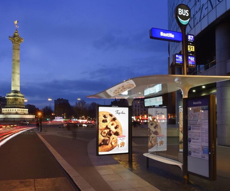 Foto: JCDecaux installiert smartes Stadtmobiliar in Nizza...