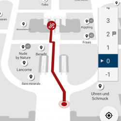 Thumbnail-Foto: Favendo realisiert Indoor-Navigation für Karstadt in Düsseldorf...