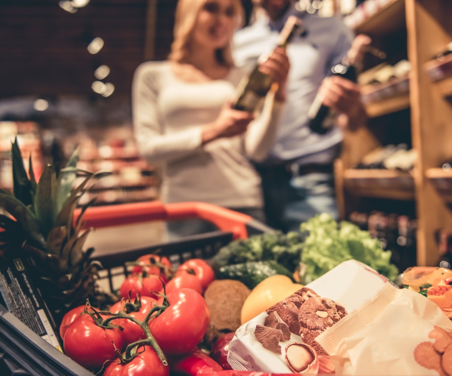 Foto: Vom Alltagstrott in Feierabendlaune: Musik im Supermarkt...