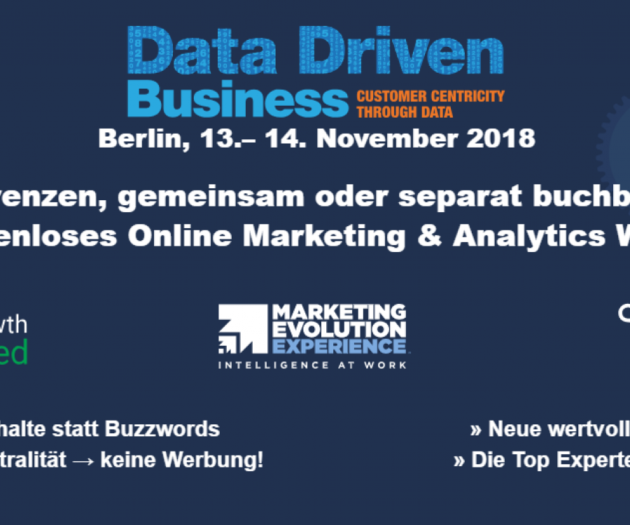 Foto: Gute Gründe für die Data Driven Business